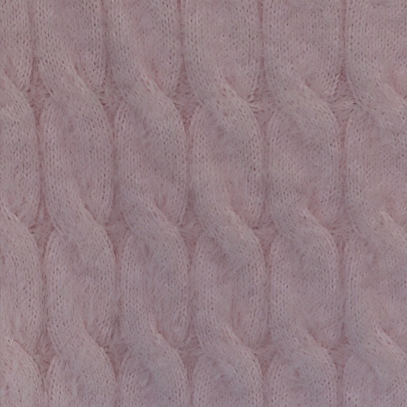 Cyrus ULTRA Soft Pink Cable Knit Sweater size L NWT - Picture 3 of 11